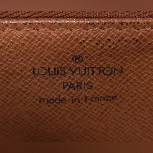 Louis Vuitton Brown and Gold Monogram Satchel malesherbes